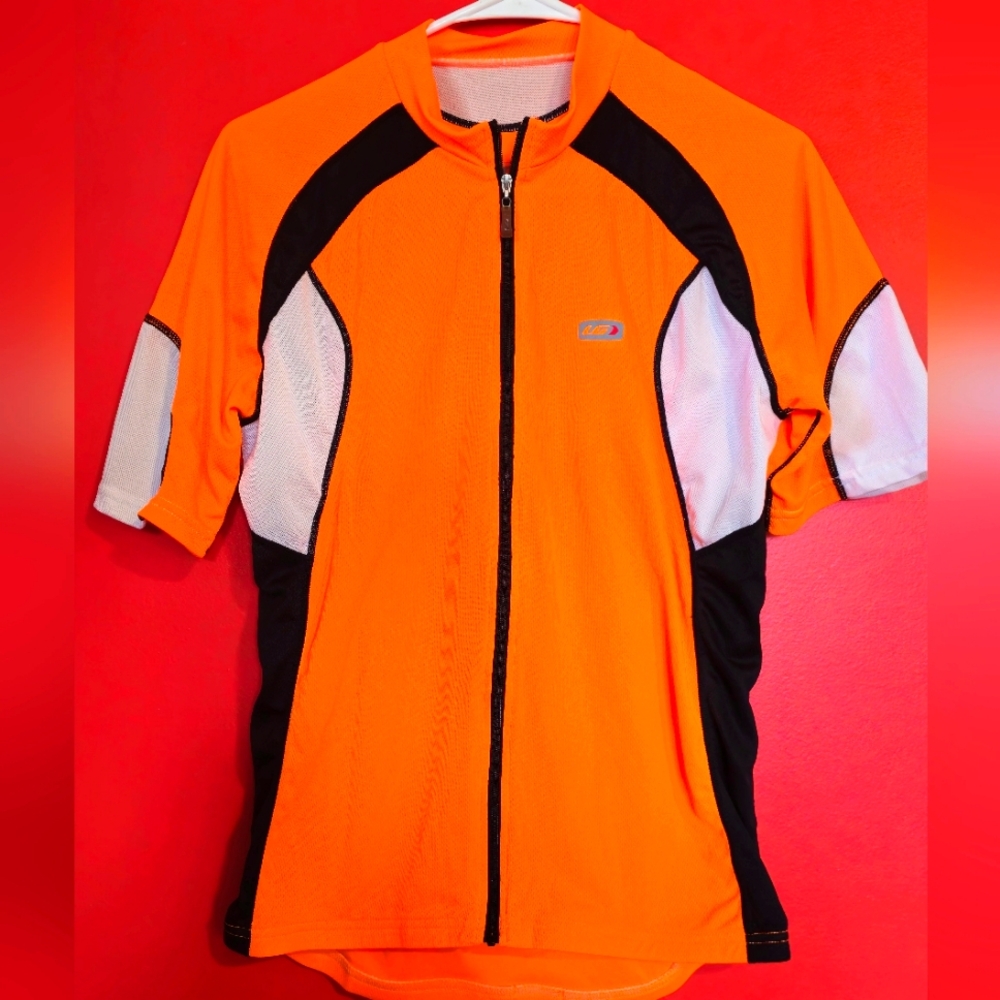 Orange and Black Cycling Jersey